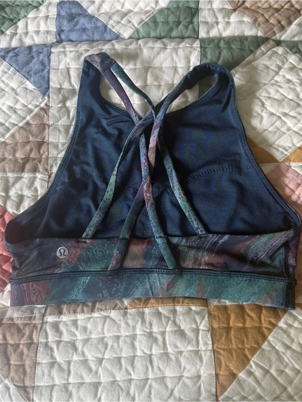 Lululemon high neck energy bra